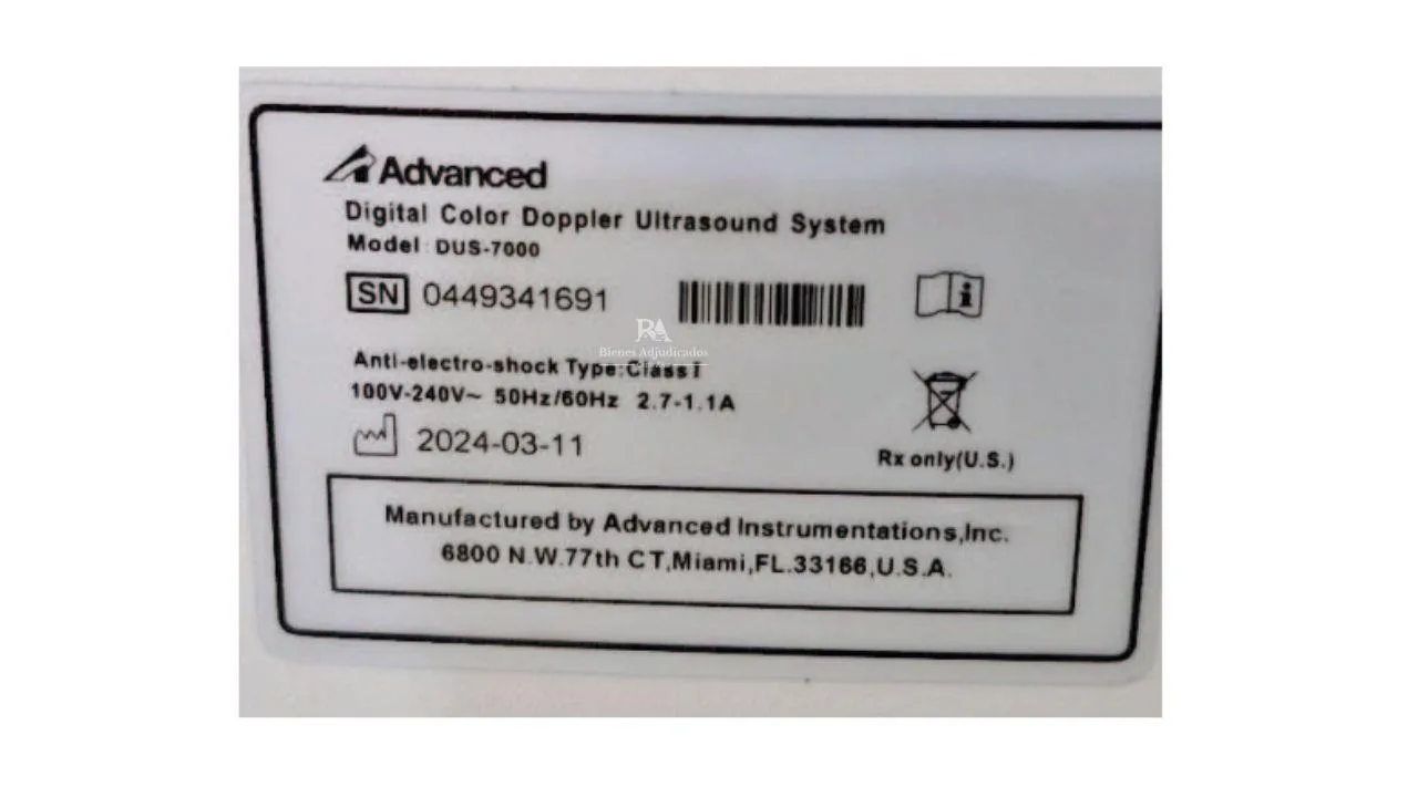 Maquina de Ultrasonido Advanced